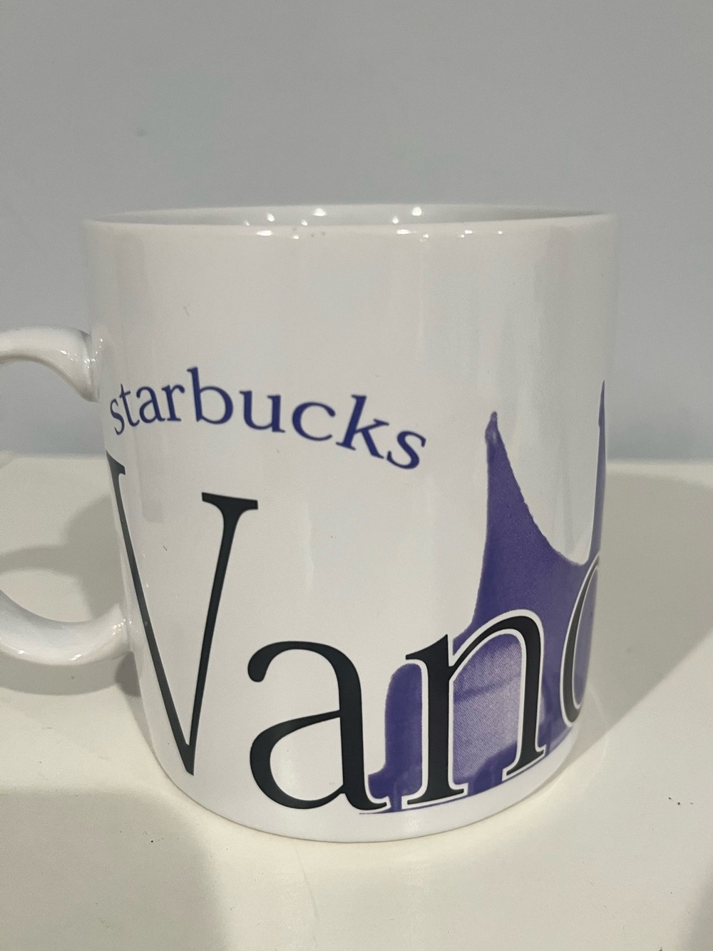 Starbucks City Mug Collector Series VANCOUVER Coffee Cup Large 18 oz Vtg 1994